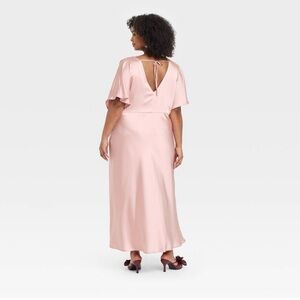 a new day Blush Backless Maxi Dress